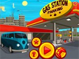 Juegos de carros: Gas Station Parking - Juegos de carros de Goku