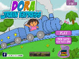 Juegos de Carros: Dora Train Express - Juegos de carros de Goku