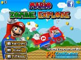 Juegos de Carros: Mario Zombie Explode - Juegos de carros de pintar